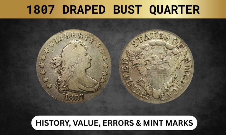 1807 Draped Bust quarter