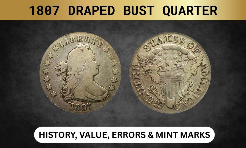 1807 Draped Bust quarter