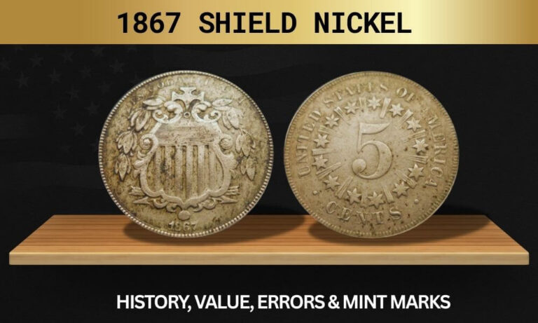 1867 Shield Nickel