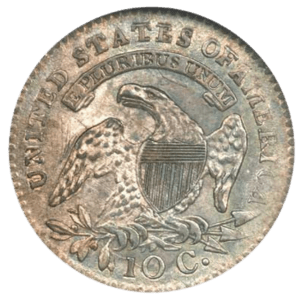 Dime Coin Value Checker 2 Draped Bust Dime reverse