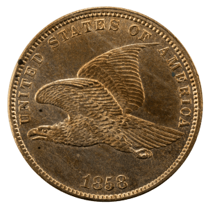 Penny Coin Value Checker 3 Flying Eagle Penny Observe
