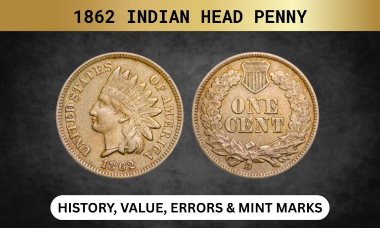 1862 Indian Head Penny