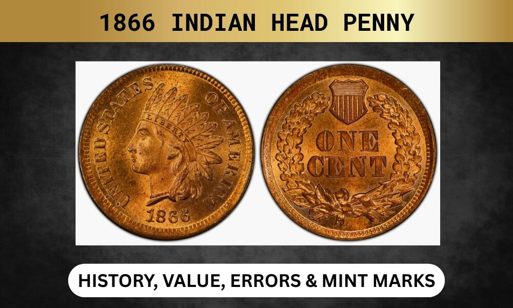 1866 Indian Head Penny