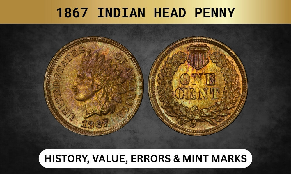 1867 Indian Head Penny