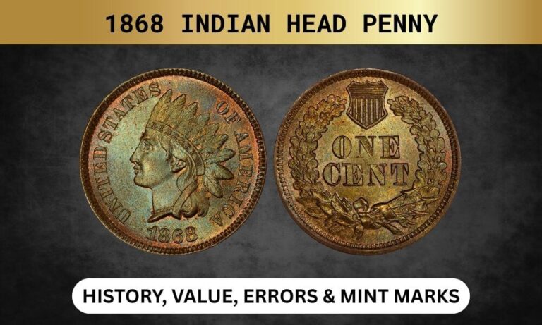 1868 Indian Head Penny