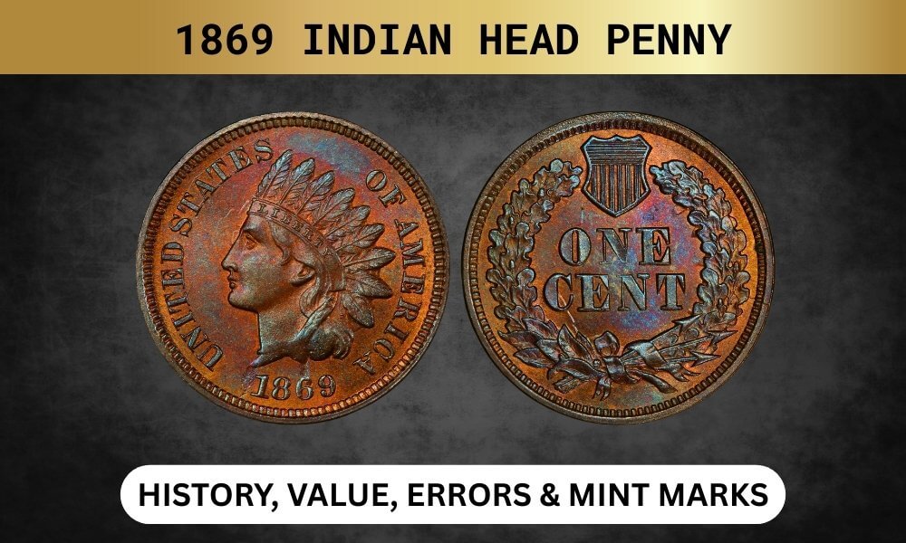 1869 Indian Head Penny