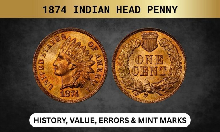 1874 Indian Head Penny