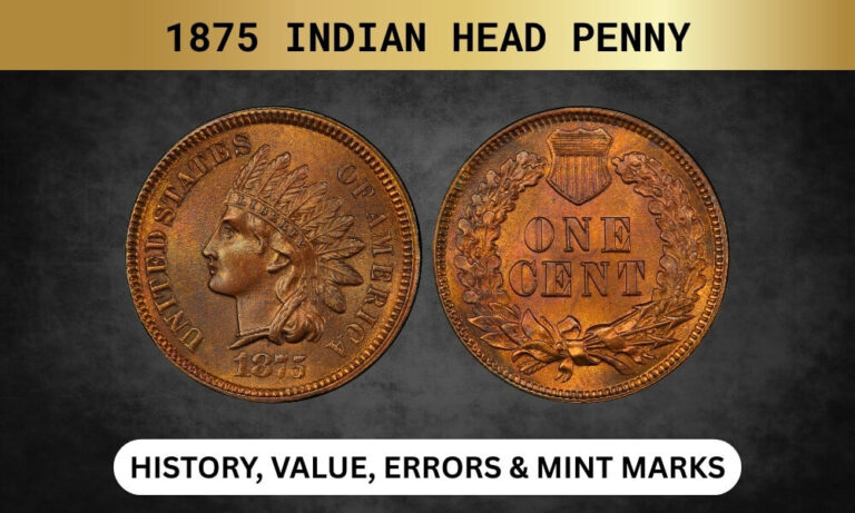 1875 Indian Head Penny