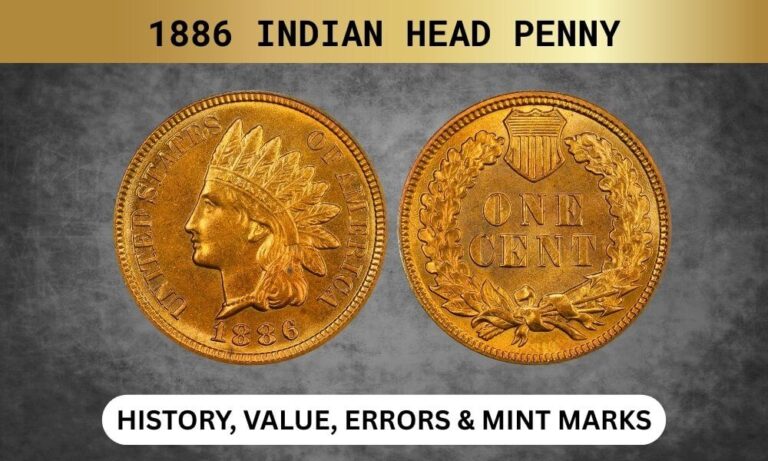 1886 Indian Head Penny