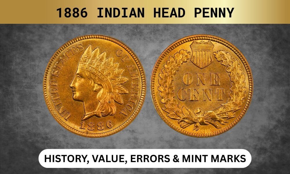 1886 Indian Head Penny