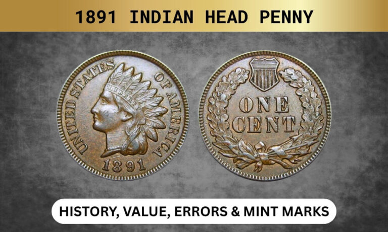 1891 Indian Head Penny