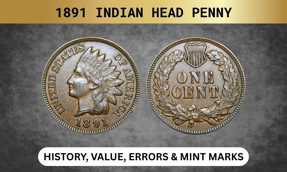 1891 Indian Head Penny
