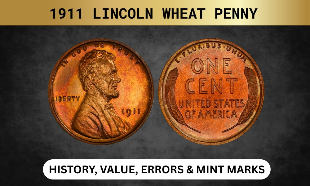 1911 Lincoln Wheat Penny