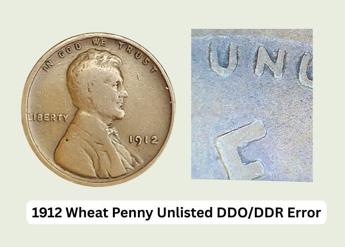 1912 Wheat Penny Value: Collector's Price Guide & Rarities 7 1912 Wheat Penny Unlisted DDODDR Error