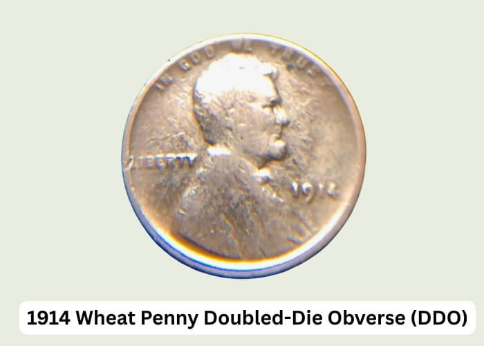 1914 Wheat Penny Value: Worth Guide for All Mint Marks 6 1914 Wheat Penny Doubled-Die Obverse (DDO)