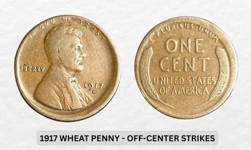 1917 Wheat Penny Value: Worth Guide & Investment Potential 5 1917 Wheat Penny - Off-Center Strikes