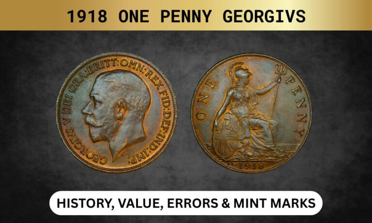1918 One Penny Georgivs