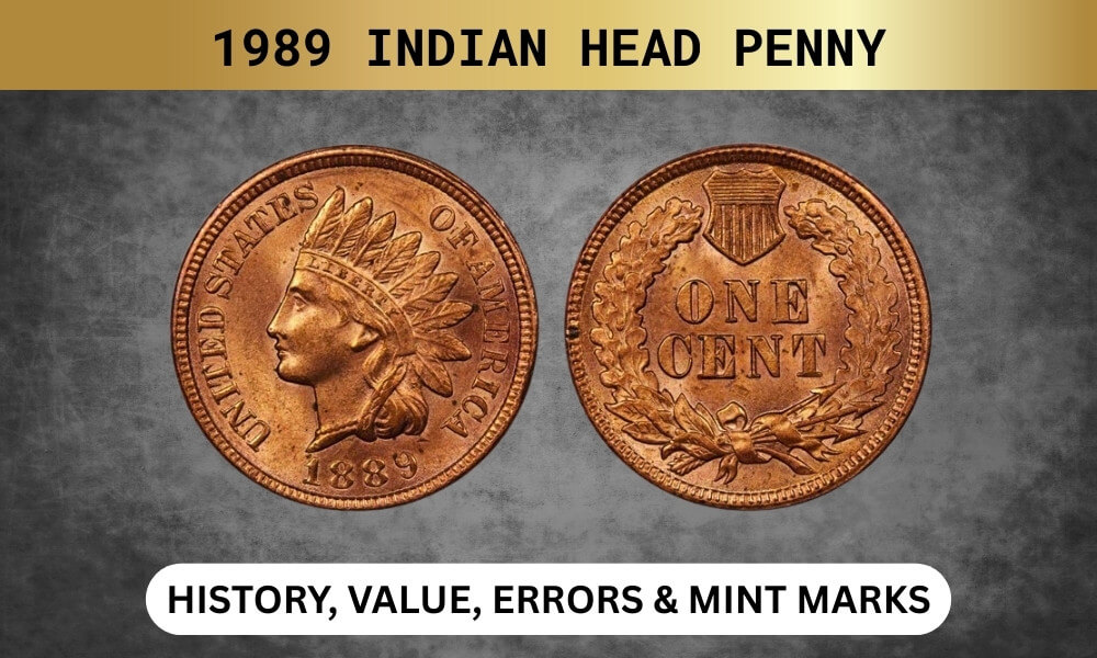 1889 Indian Head Penny
