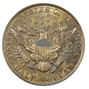Half Dollar Coin Value Checker 6 Barber Half Dollar reverse