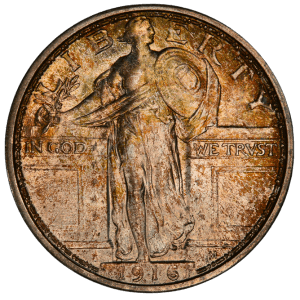 Quarter Coin Value Checker 7 Standing Liberty Quarter observe